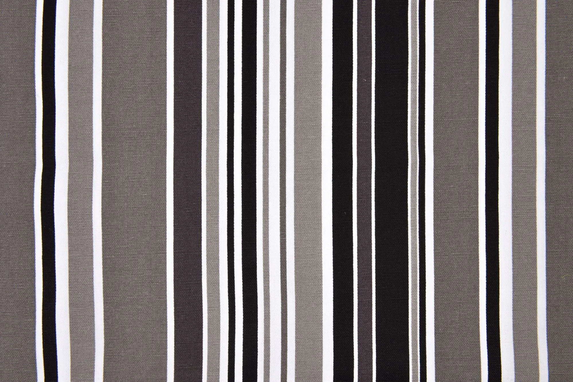 100% Cotton Half Panama Printed Fabric / Canvas printed Fabric /  Multi Shape Grey Striped Digital Print  Fabric