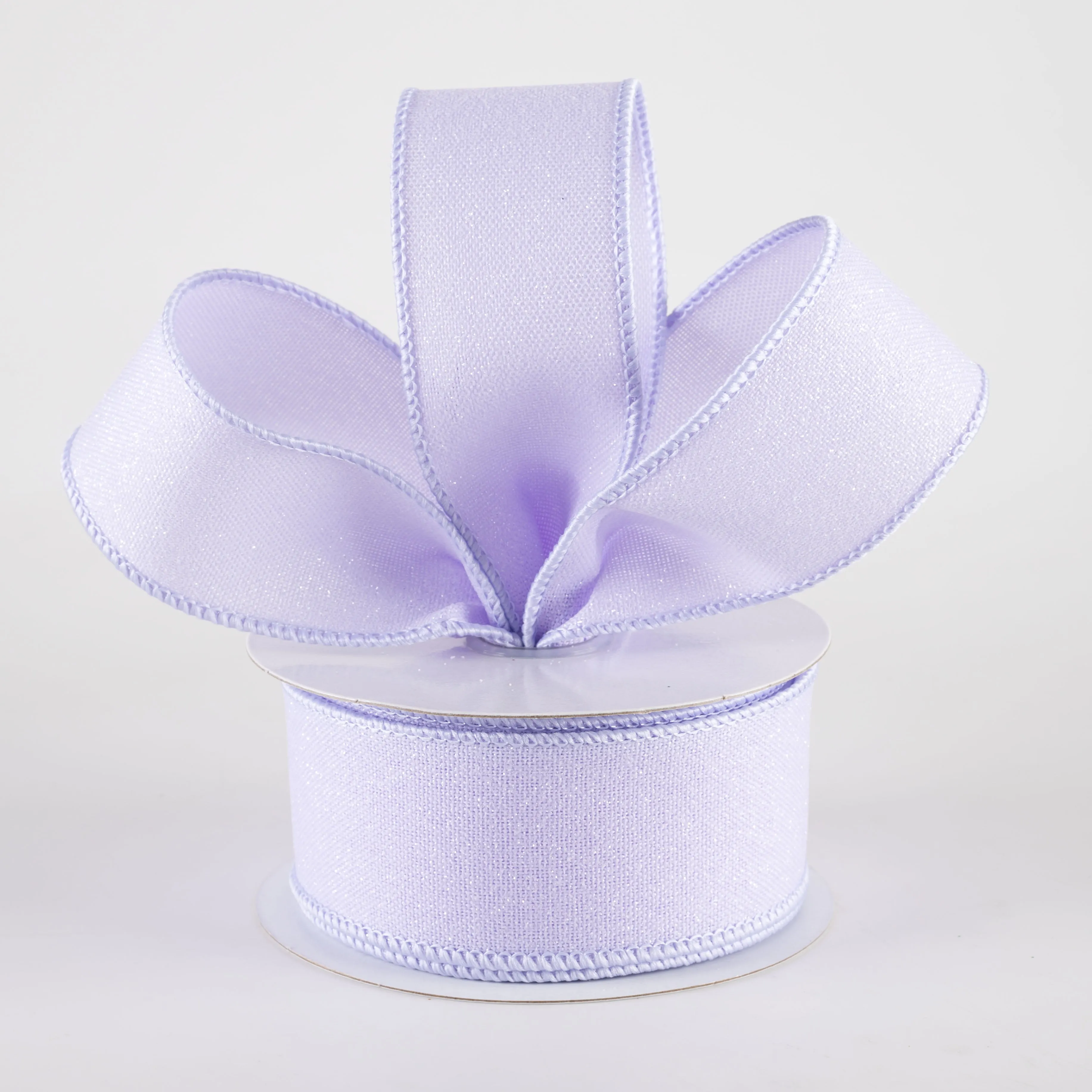 1.5" Crystal Shine Ribbon: Light Lavender (10 Yards)