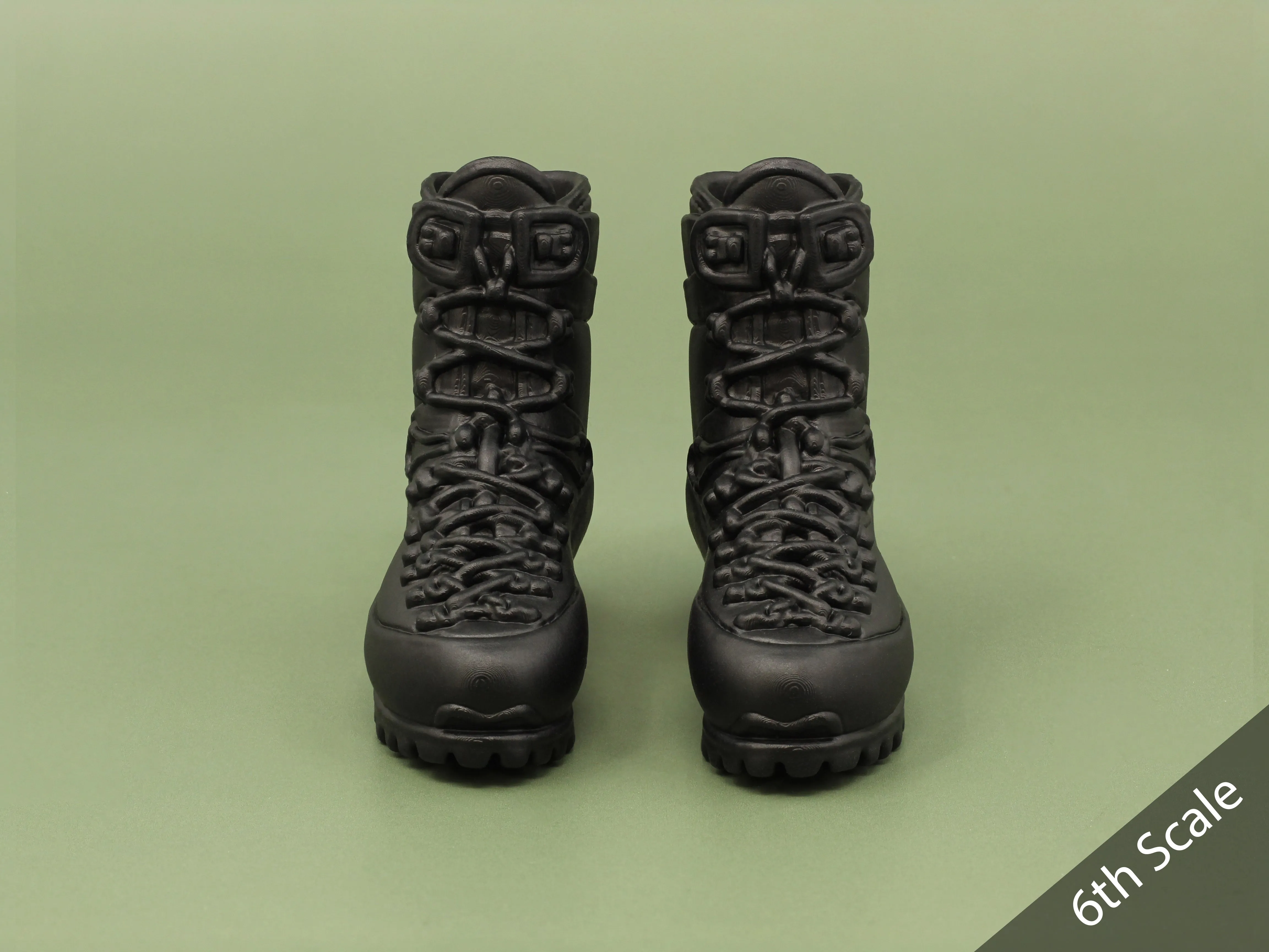 1/6 or 1/12 - Custom 3D - Excavator Boots (Peg Type)