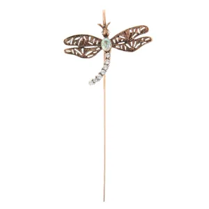 1928 Jewelry&reg; Copper-Tone Crystal Dragonfly Bookmark