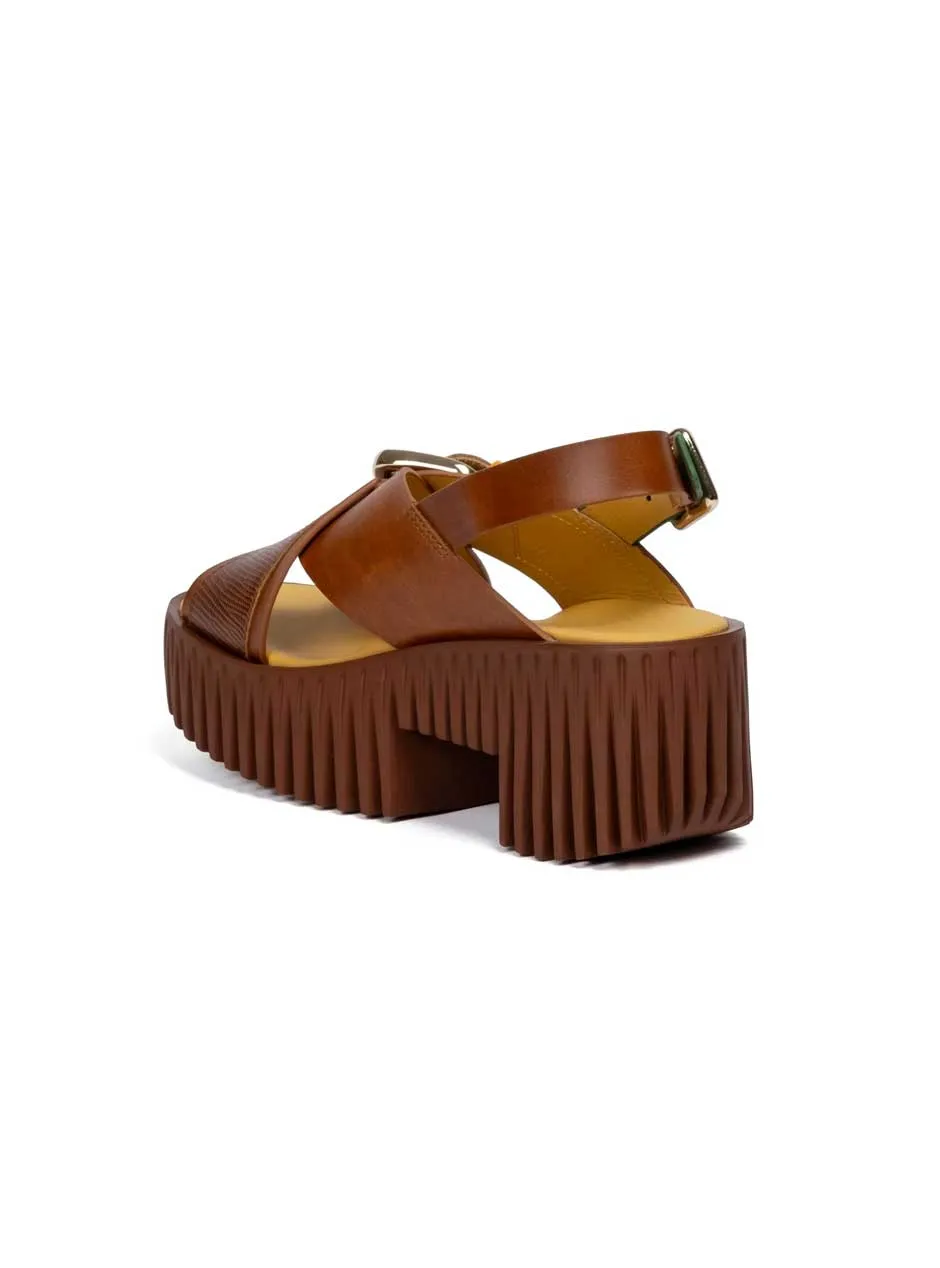 4CCCCEES Women's Plia Juna Sandals - Brown