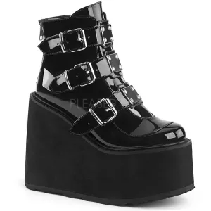 5 Inch Platform SWING-105 Black Patent