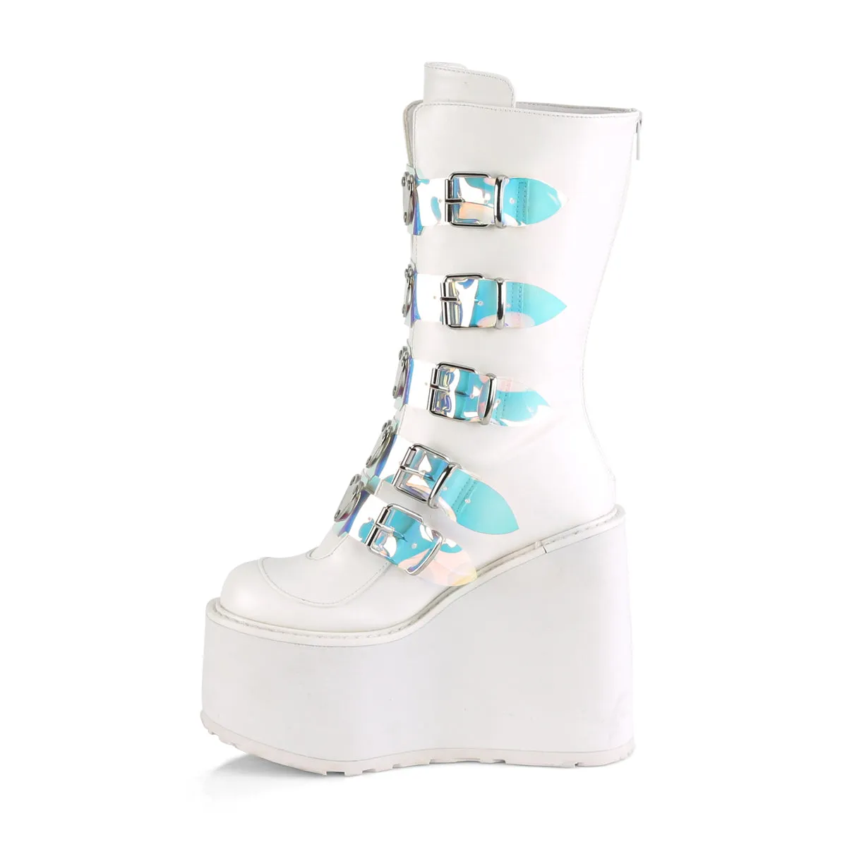 5 Inch Platform SWING-230 White