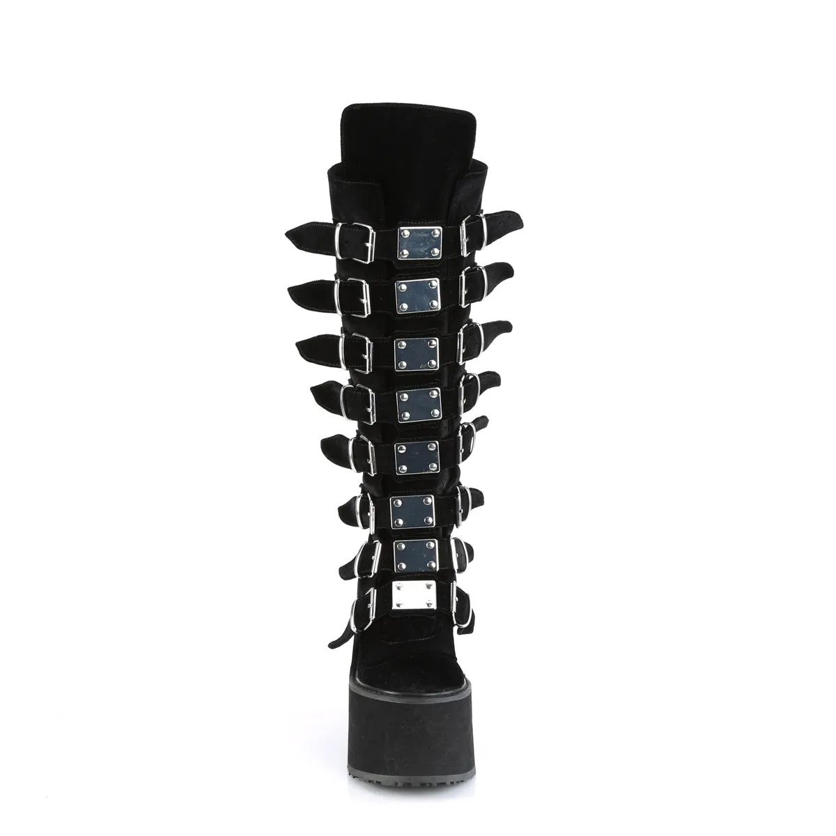 5 Inch Platform SWING-815 Black Velvet