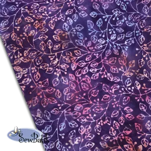 57" Batik Canvas (5oz) - Violetta - Malbec