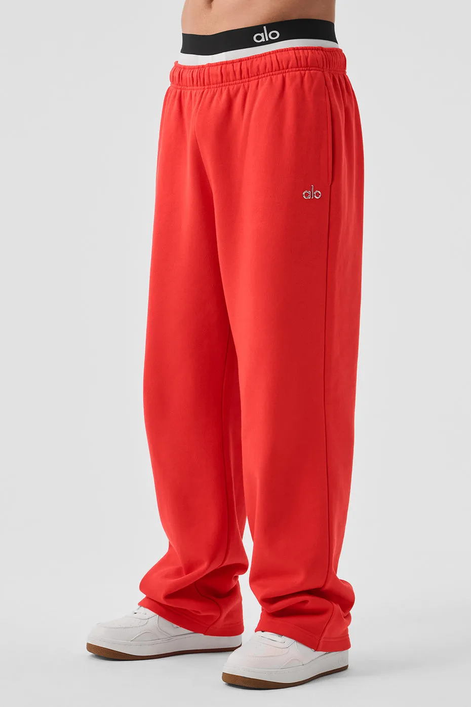 Accolade Straight Leg Sweatpant - Red Hot Summer