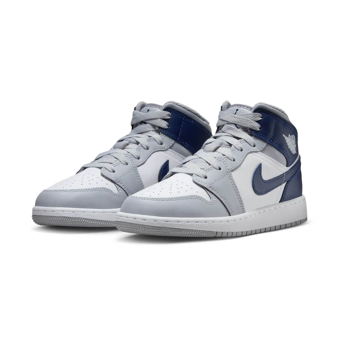 Air Jordan 1 Mid 'Midnight Navy' Big Kids' Shoes