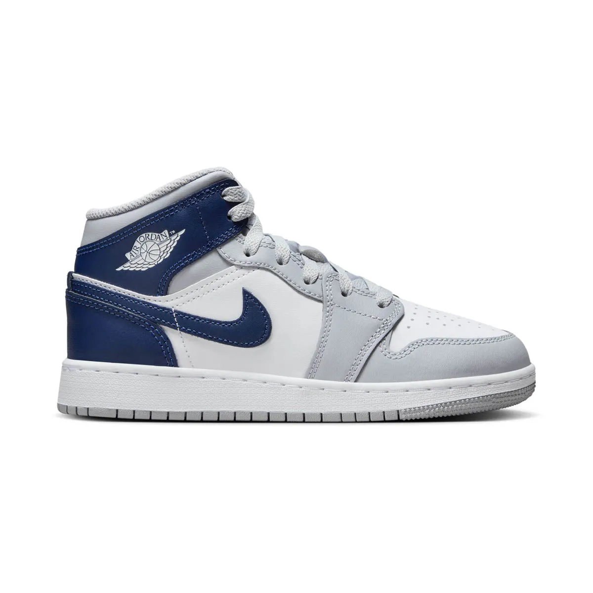 Air Jordan 1 Mid 'Midnight Navy' Big Kids' Shoes