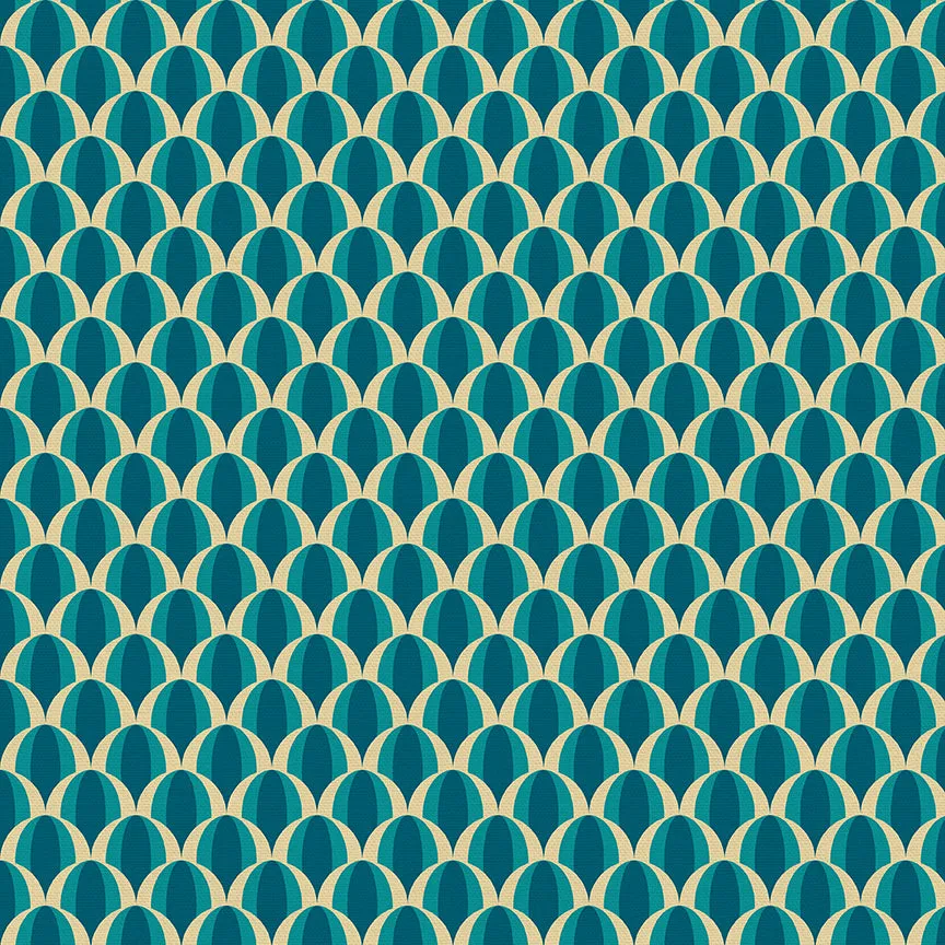 Alligator Eye - Teal