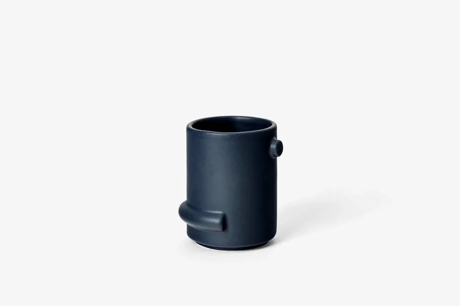 Areaware Black Ceramic Confetti Cup