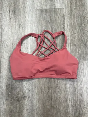 Athletic Bra By Lululemon In Pink, Size: M