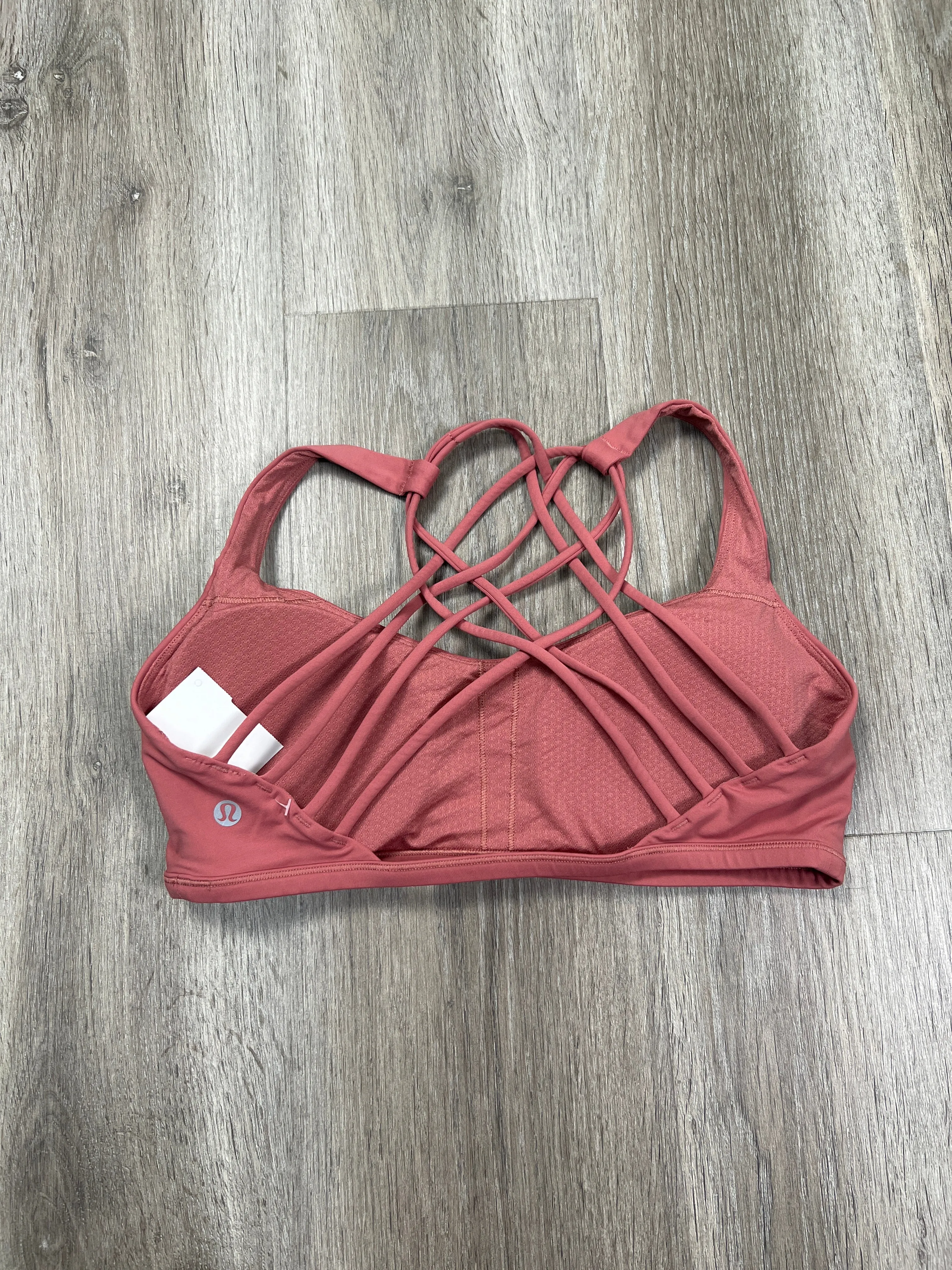 Athletic Bra By Lululemon In Pink, Size: M