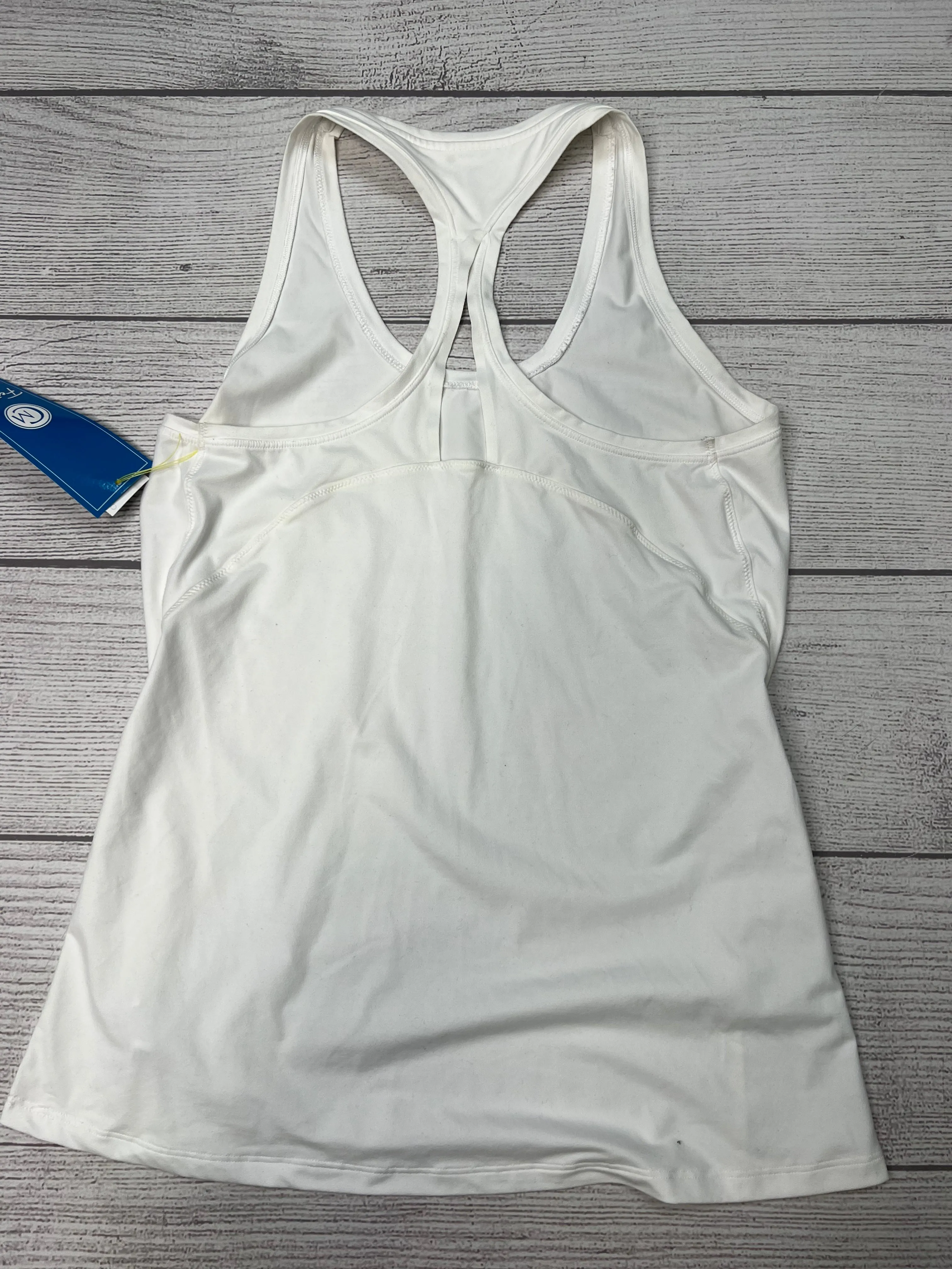 Athletic Tank Top By Athleta In White, Size: M