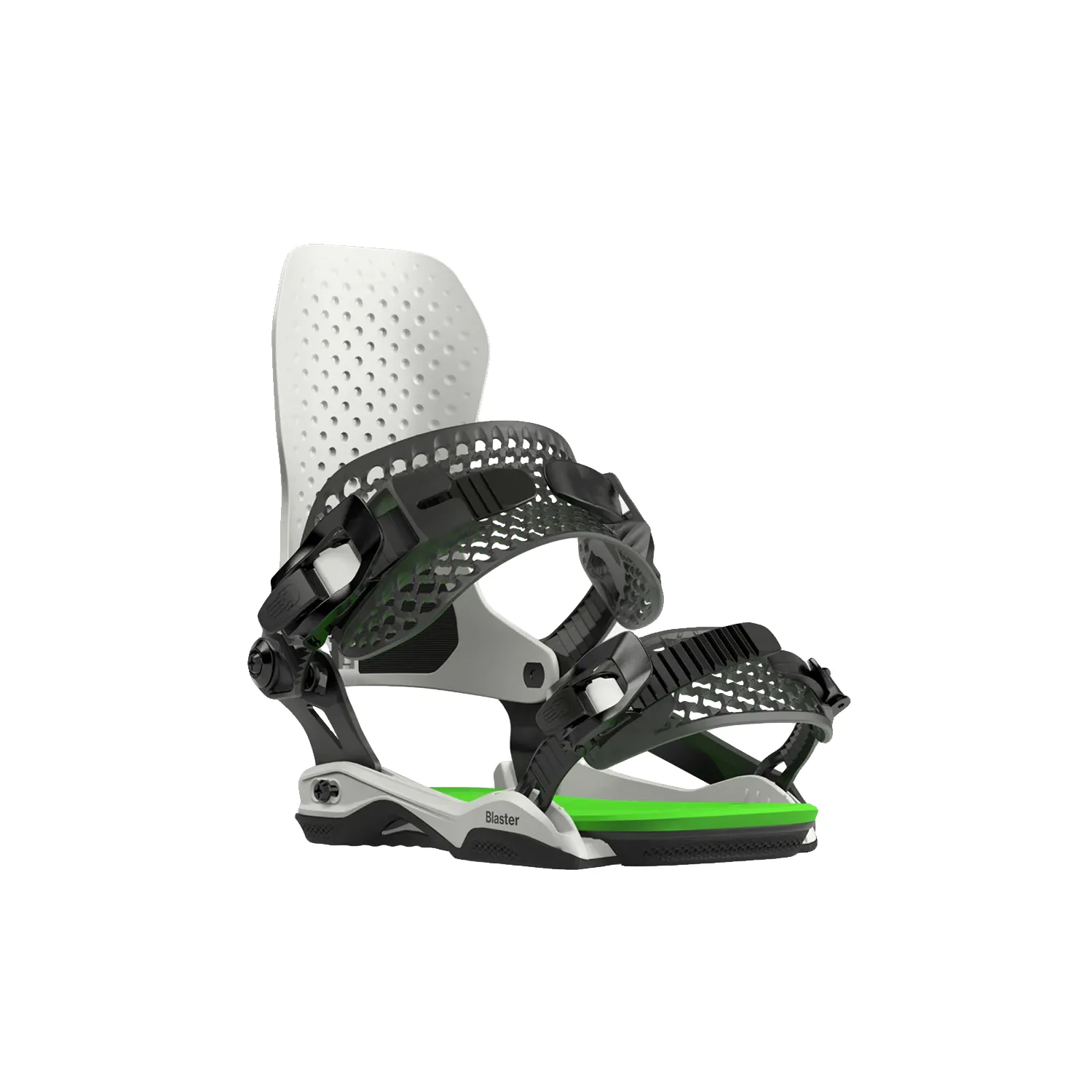 Bataleon Men's Blaster AW Snowboard Bindings 2024 Glacier Gray/Neon Green