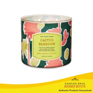 Bath & Body Works Cactus Blossom 3-Wick Candle 411Ml