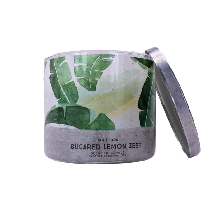 Bath & Body Works Sugared Lemon Zest 3-Wick Candle 411Ml