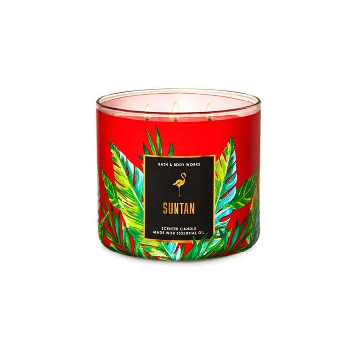 Bath & Body Works Suntan 3-Wick Candle 411Ml