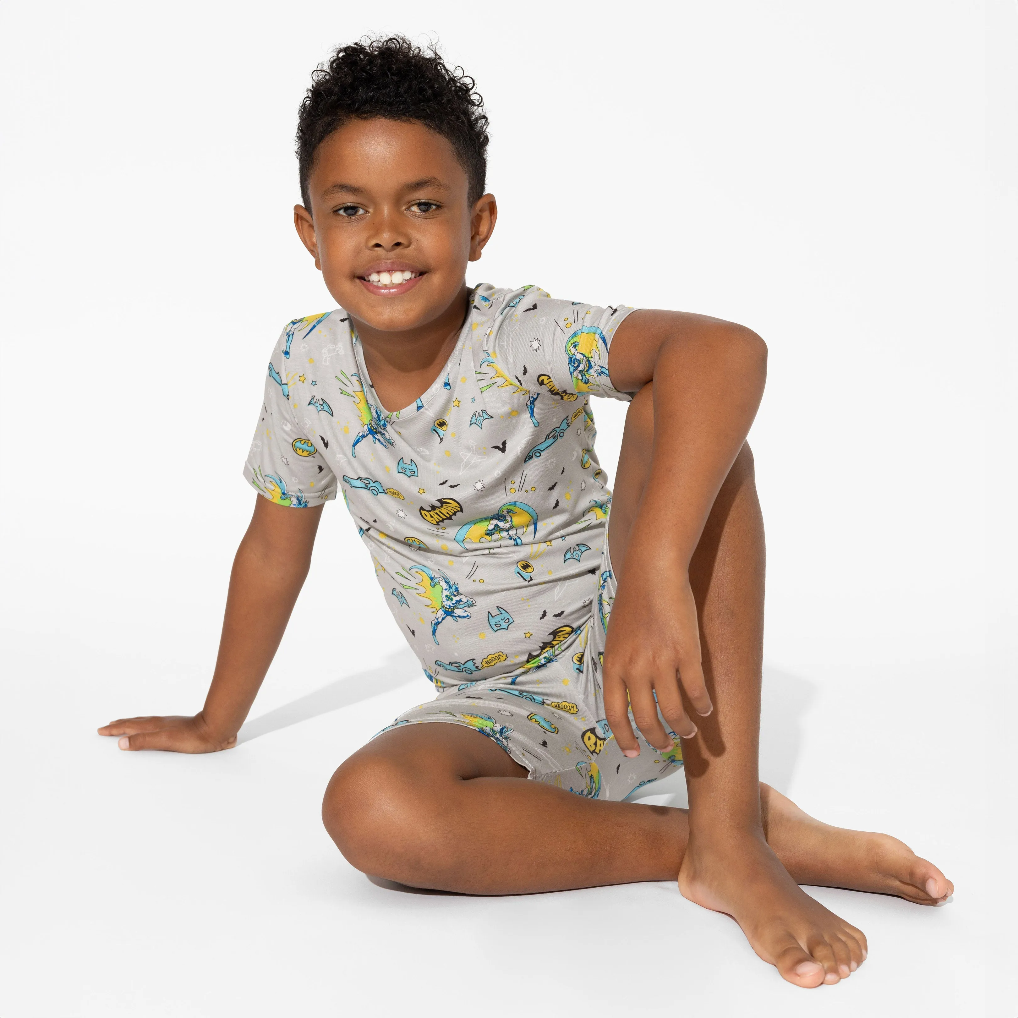 Batman Bamboo Kids Pajama Short Set