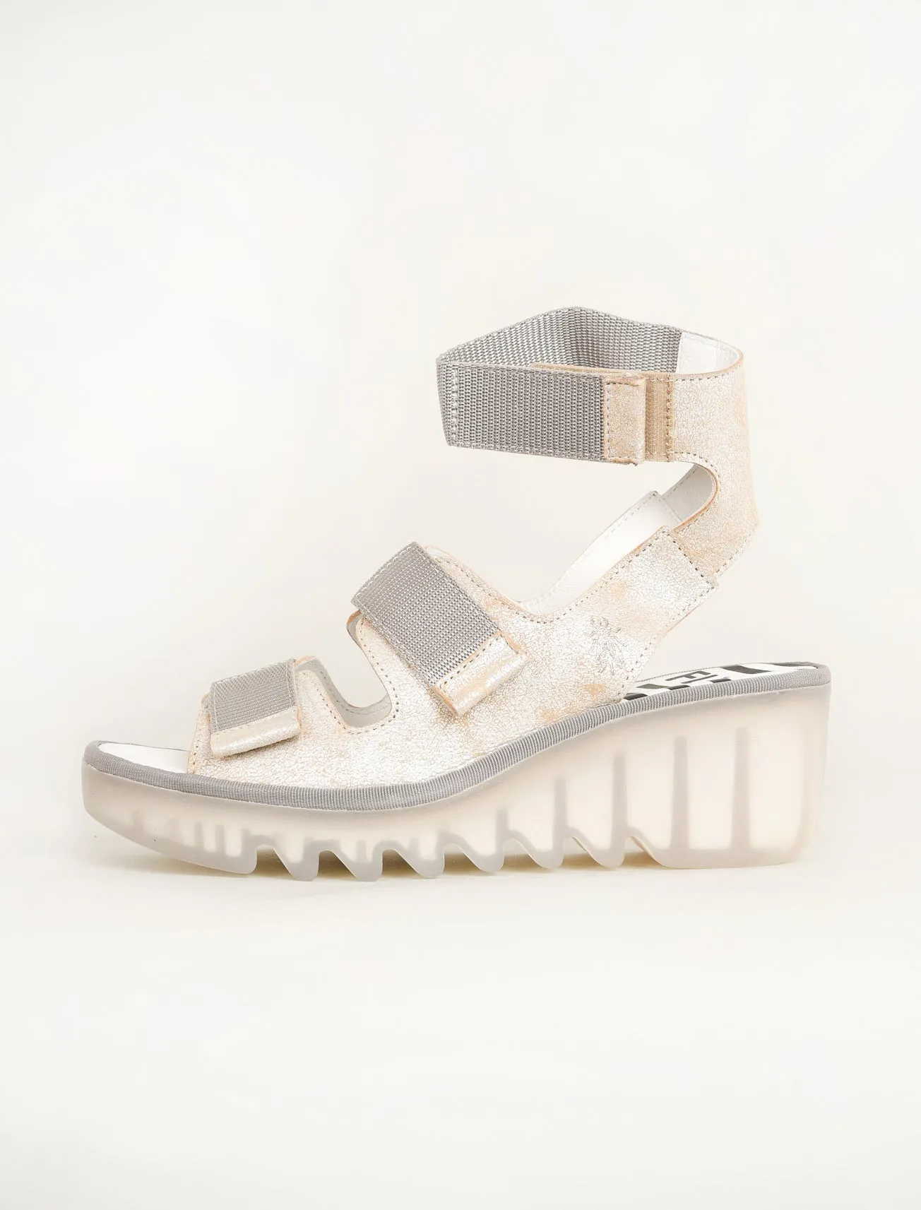 Bech Wedge Sandal, Pearl