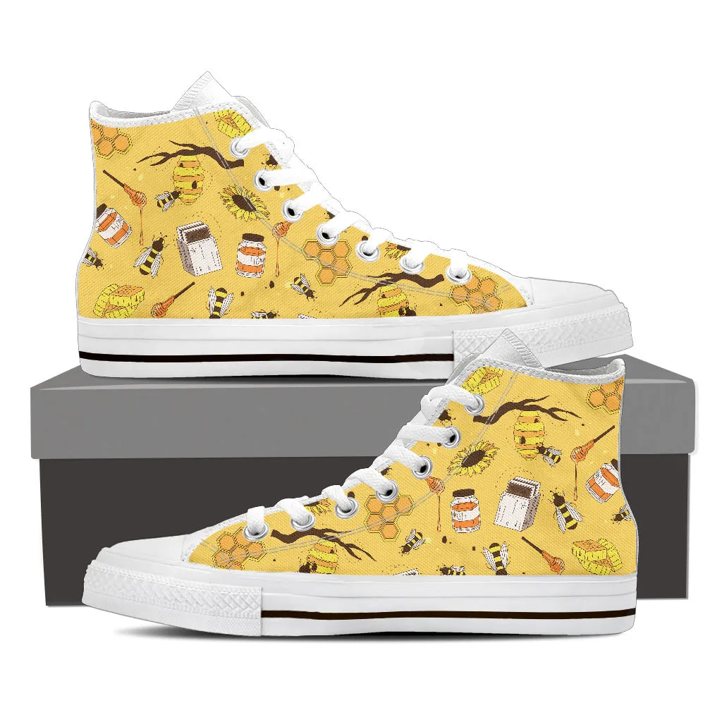 BEE KEEPER MEN HIGH-TOP - FREE SHIPPING WORLDWIDE