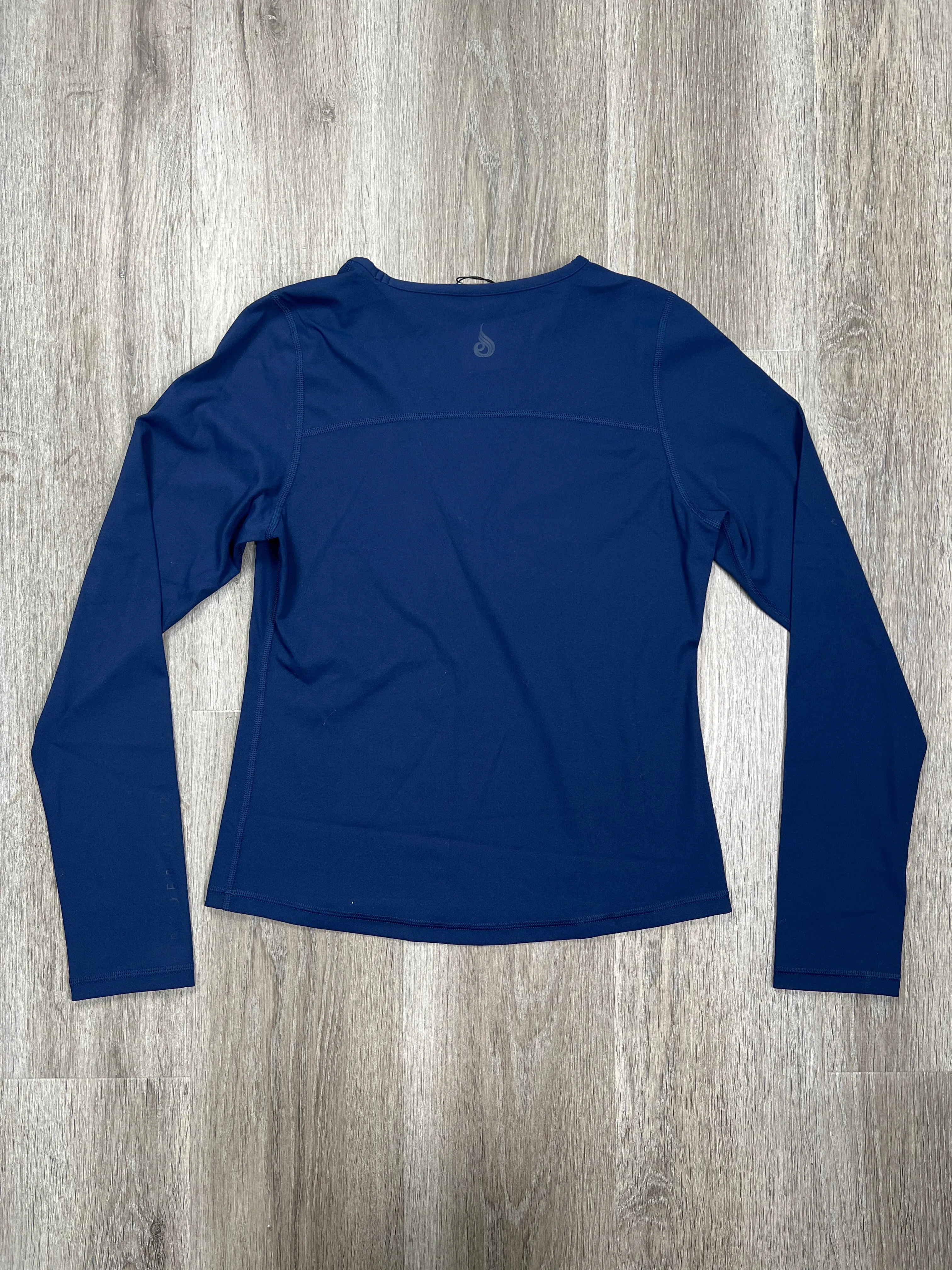 Blue Athletic Top Long Sleeve Crewneck ryderwear , Size M