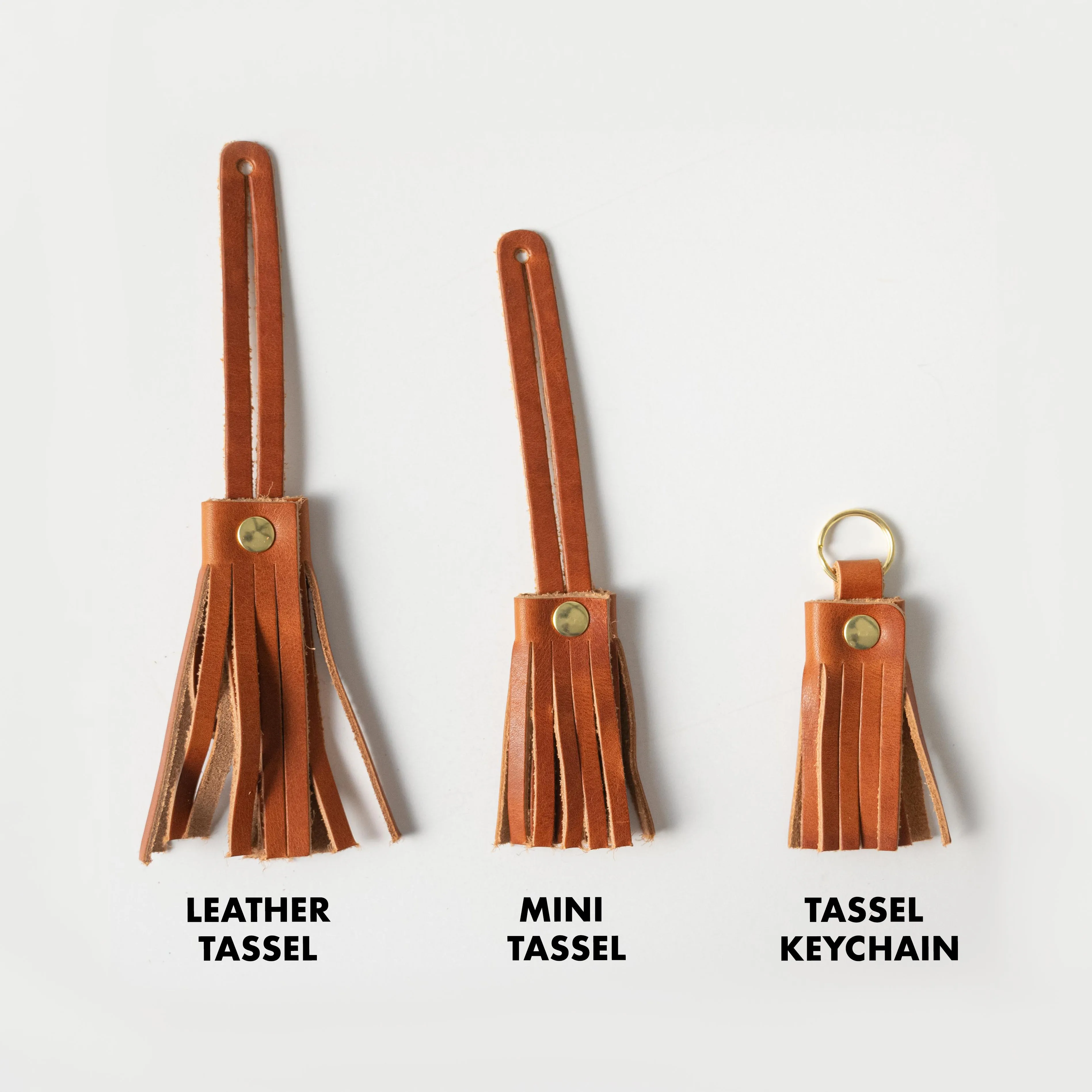 Brown Kodiak Leather Tassel