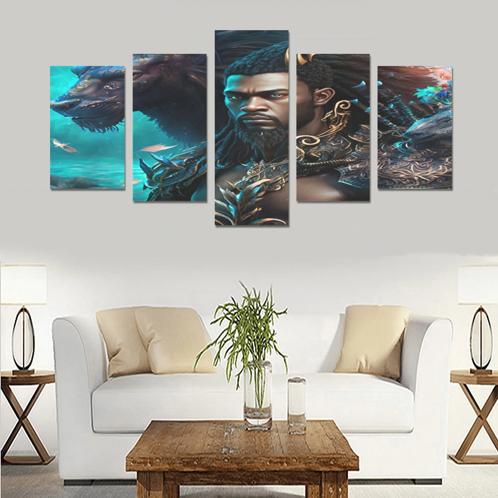 Canvas Canvas Print Sets C (No Frame)