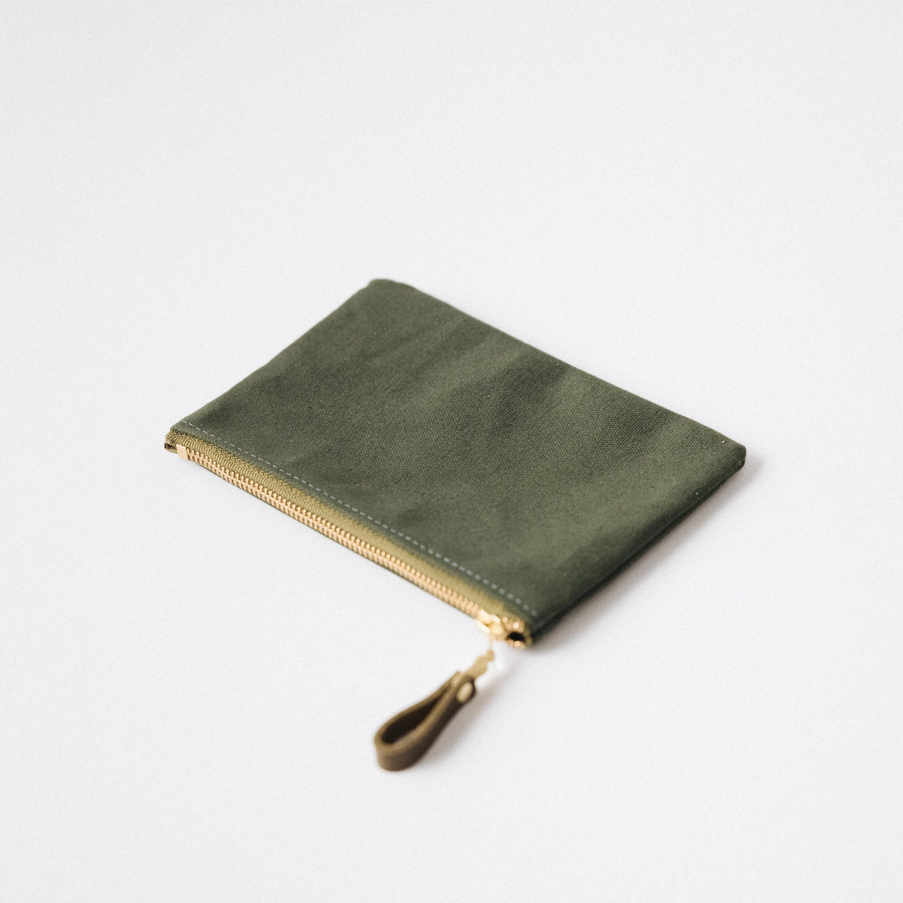 Canvas Zip Pouch