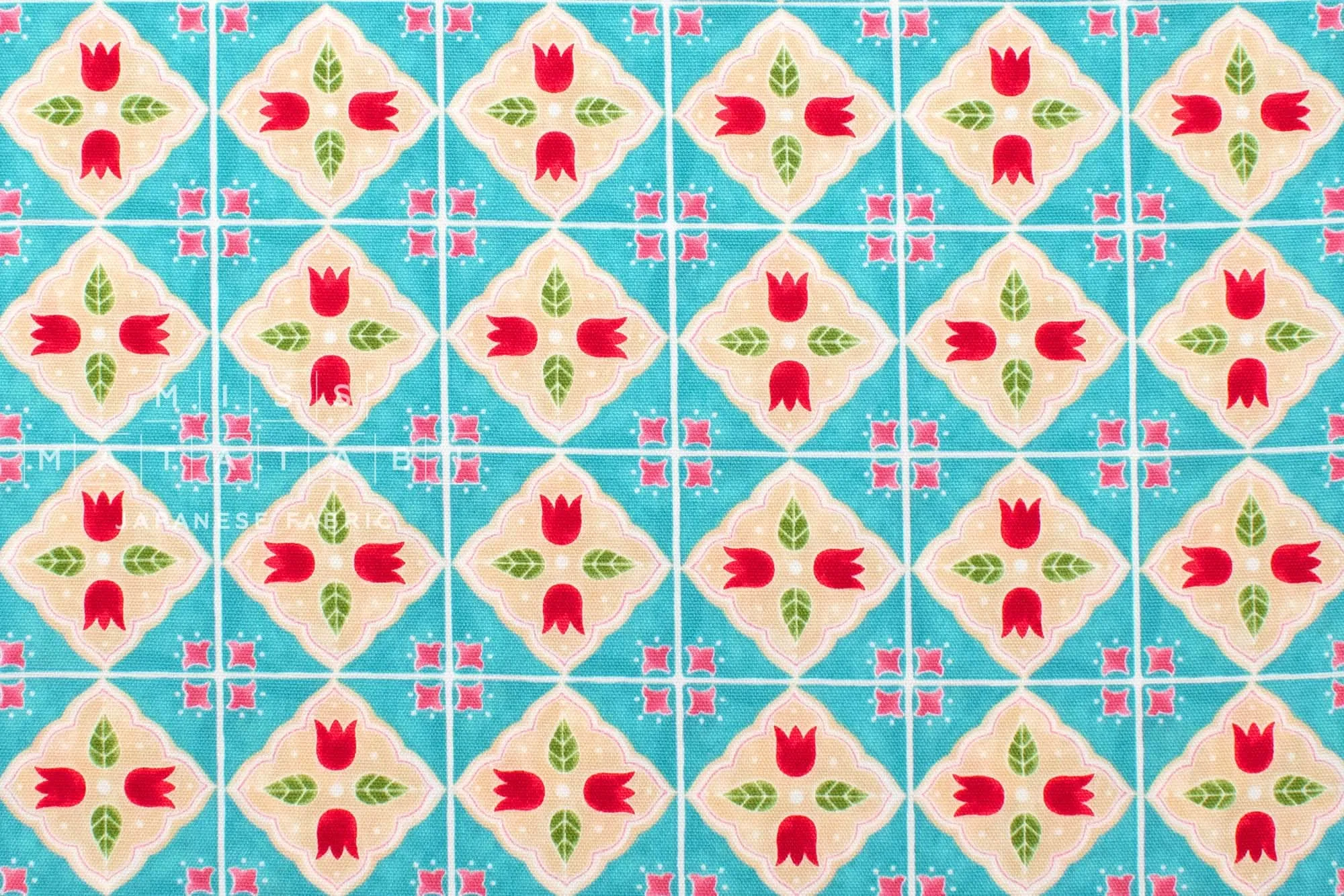 Cheery Tiles - blue