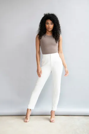 Cigarette Trouser - Off White