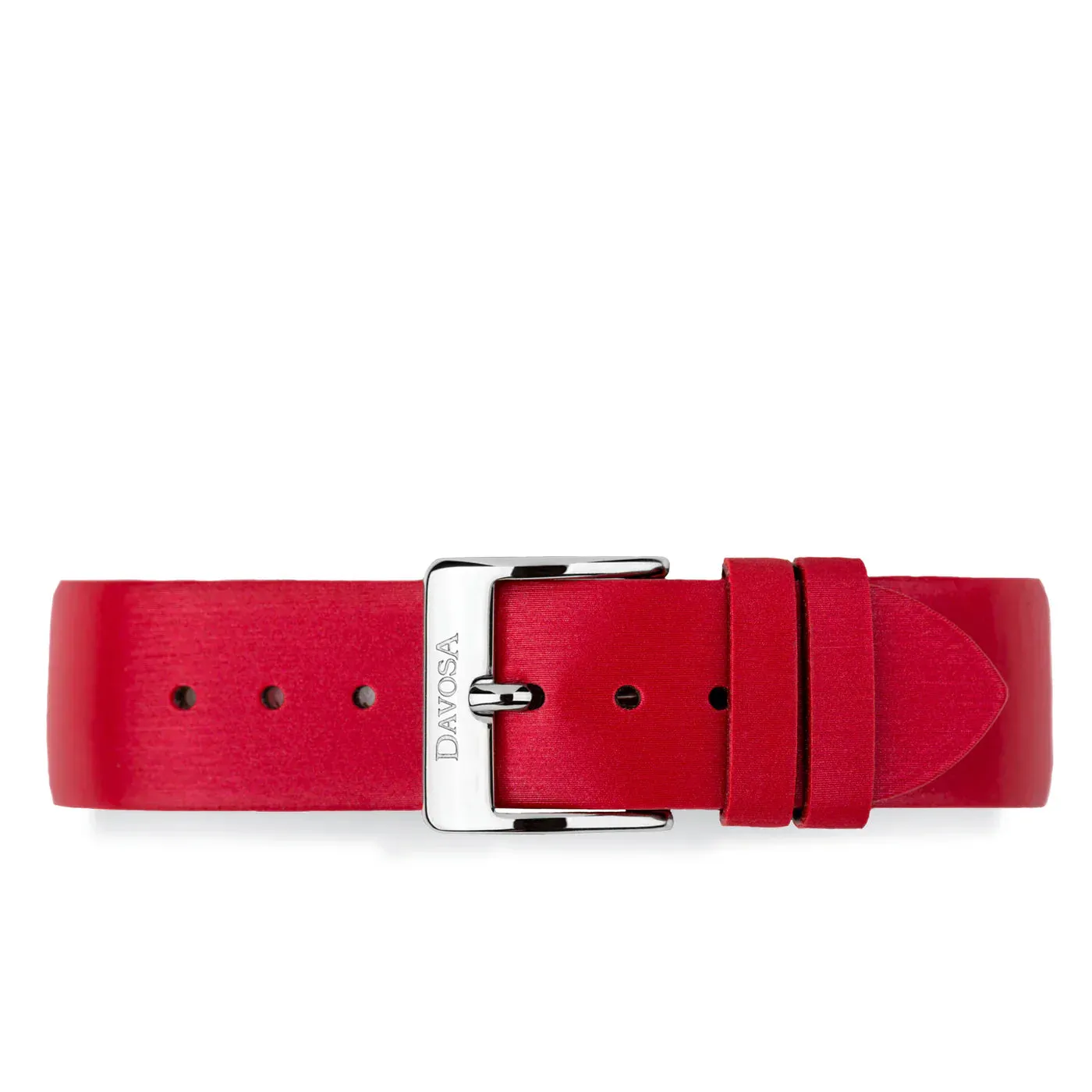 Davosa Calfskin Leather Satin Red 20mm 169.557.65