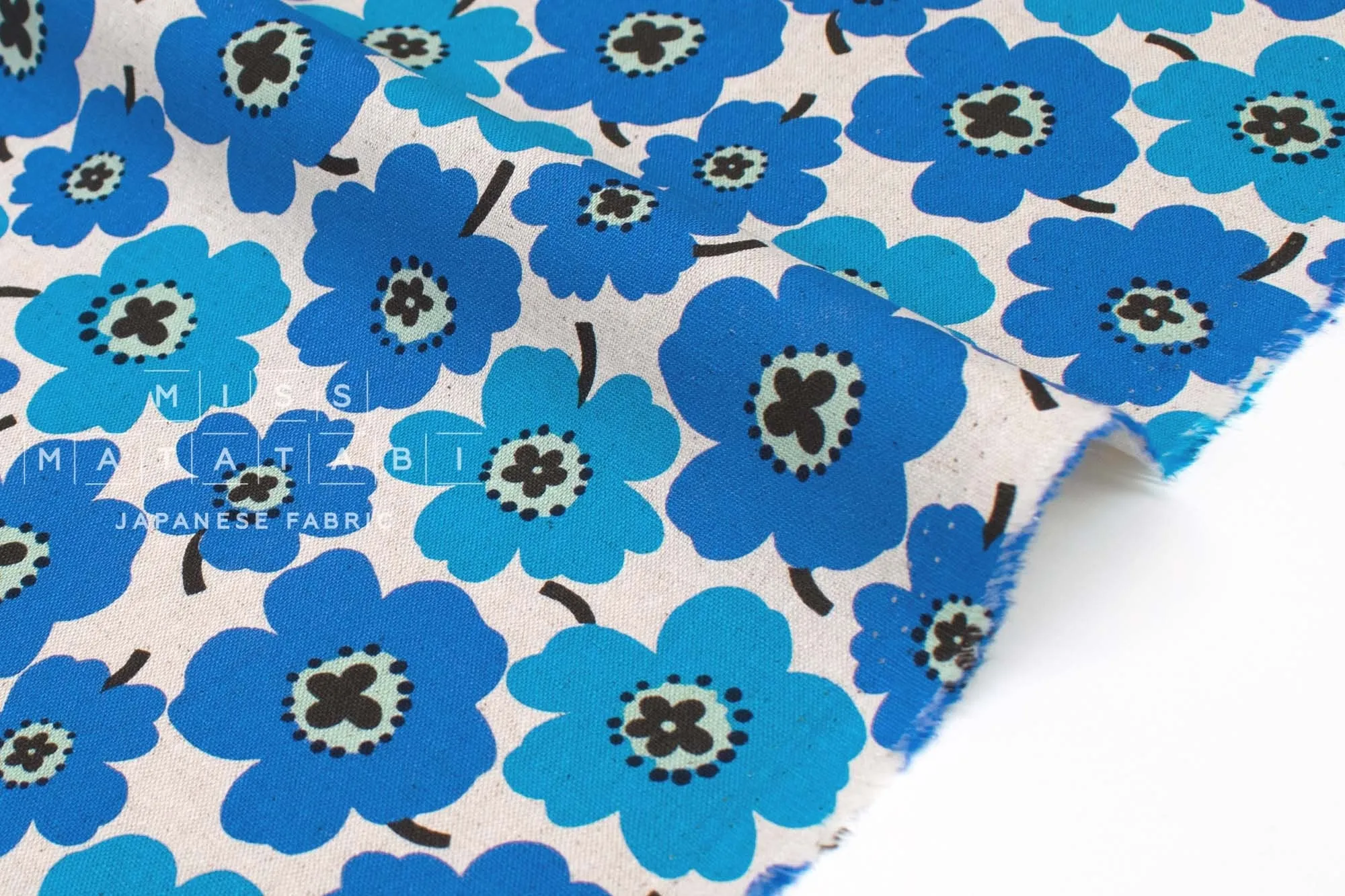 DEADSTOCK Canvas Poppy - blue