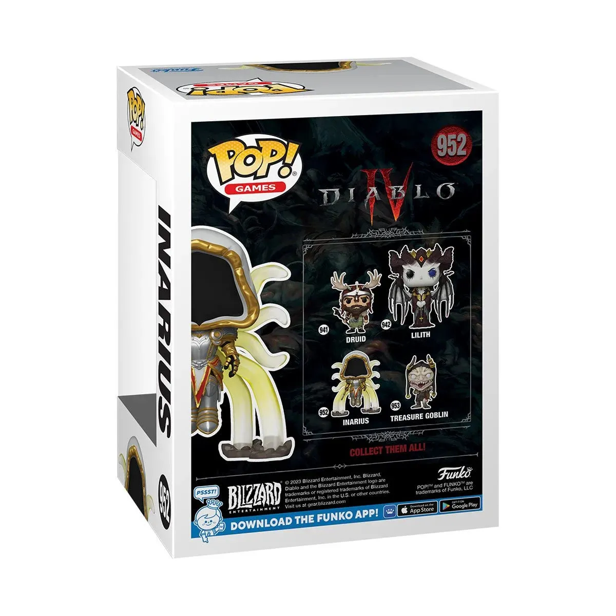 Diablo IV Inarius Funko Pop! Vinyl Figure #952