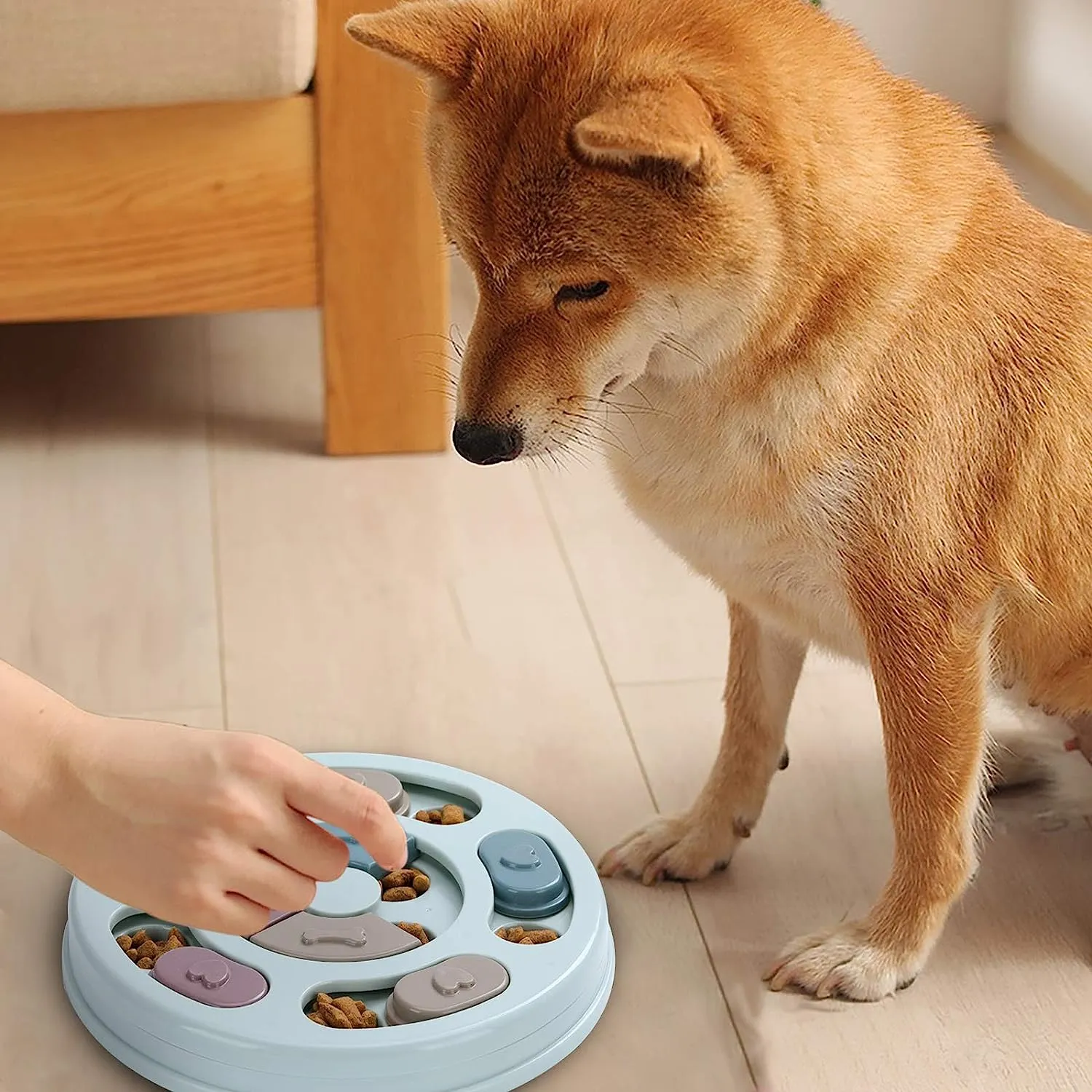 Dog Food Puzzle Feeder Toy