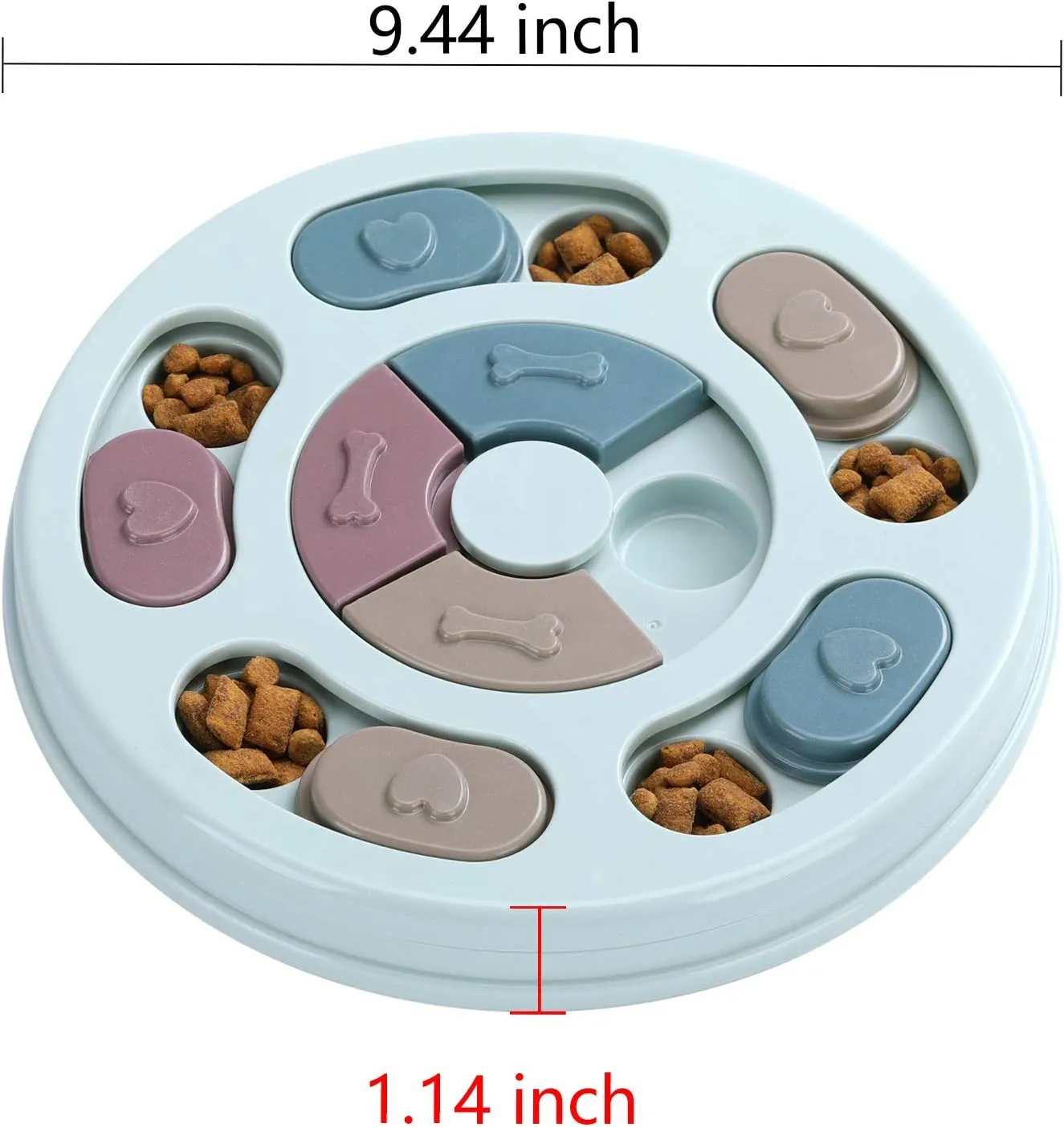 Dog Food Puzzle Feeder Toy