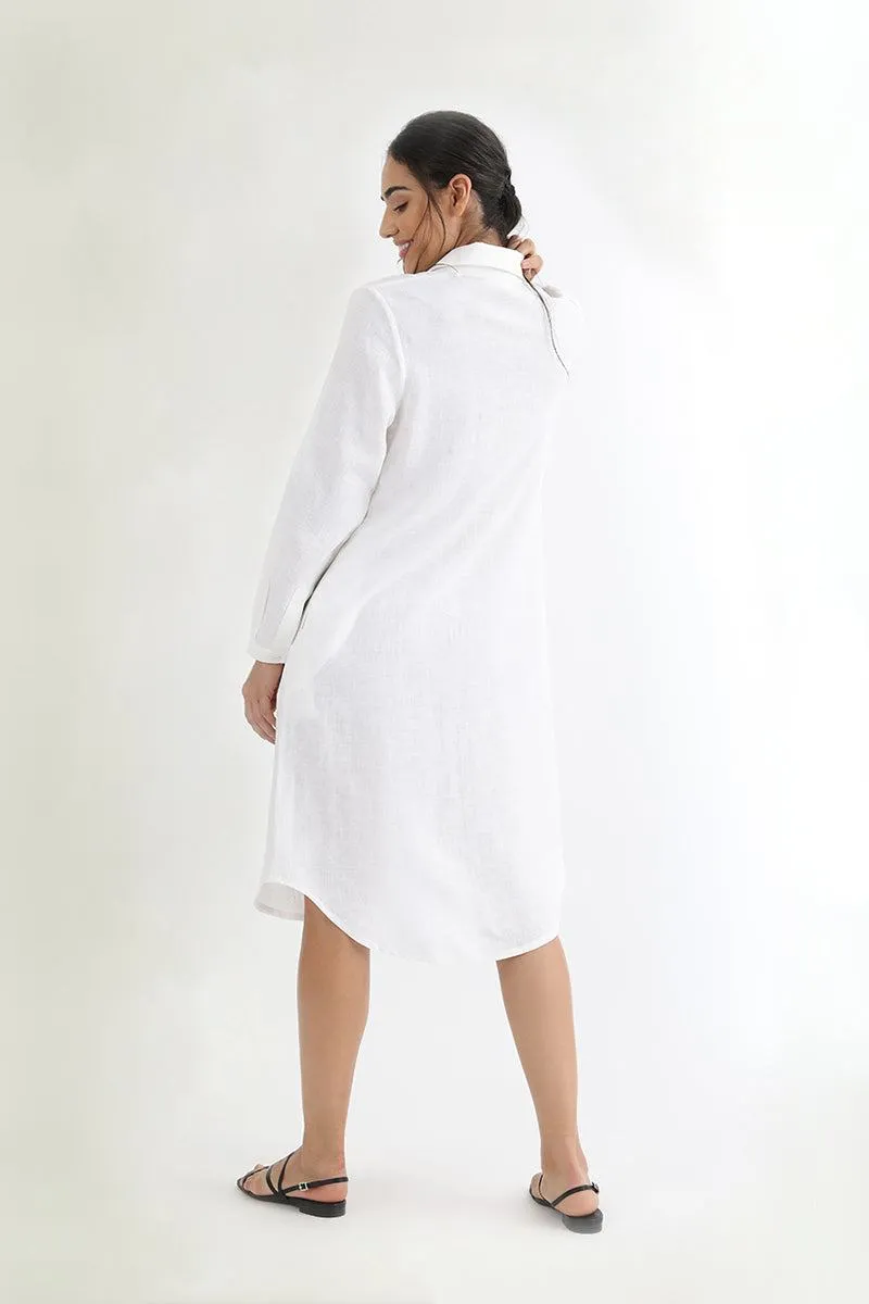 Essential Shirt Dress - Linen