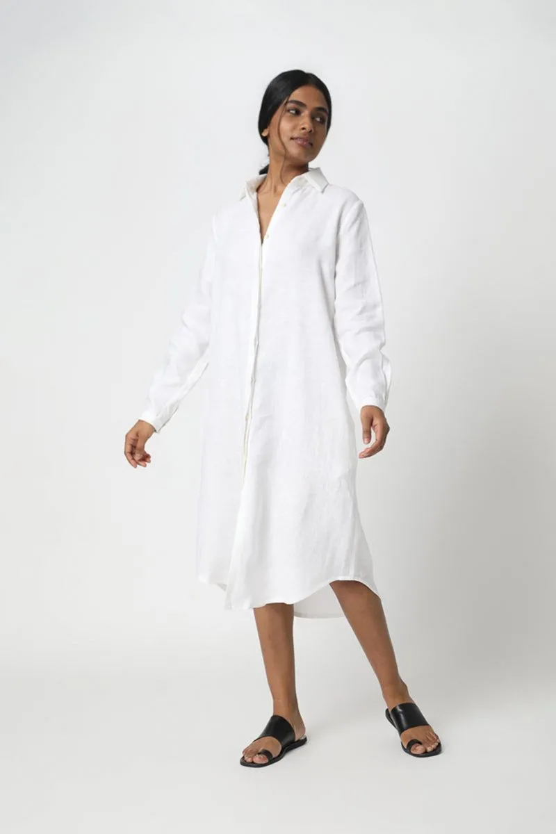 Essential Shirt Dress - Linen