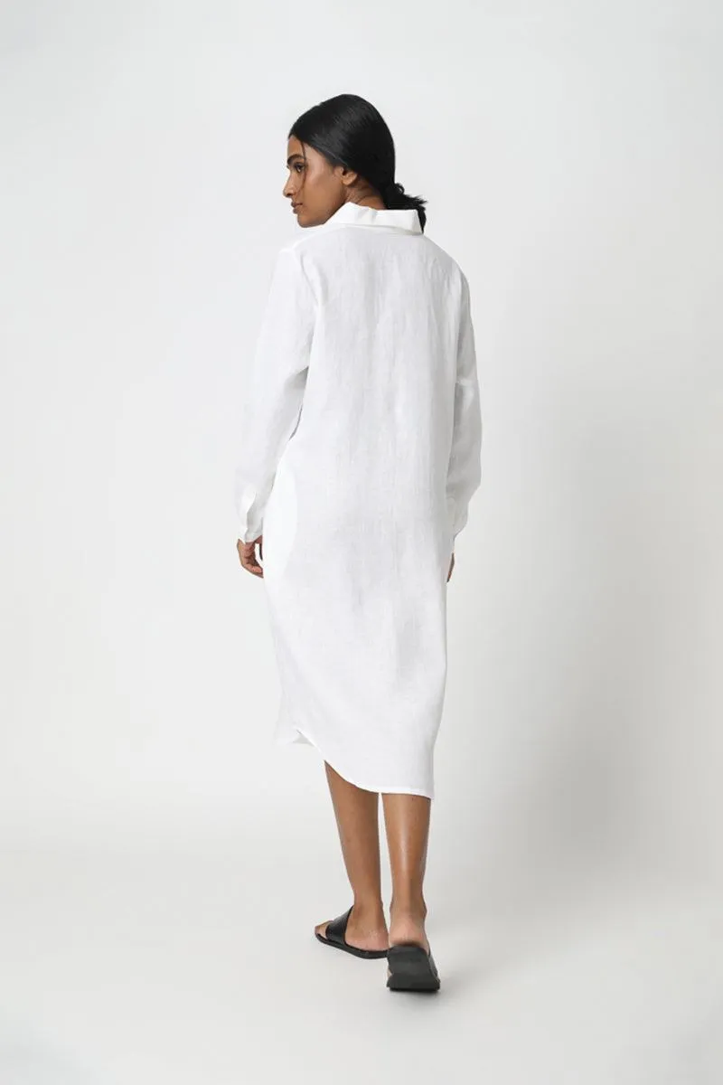 Essential Shirt Dress - Linen