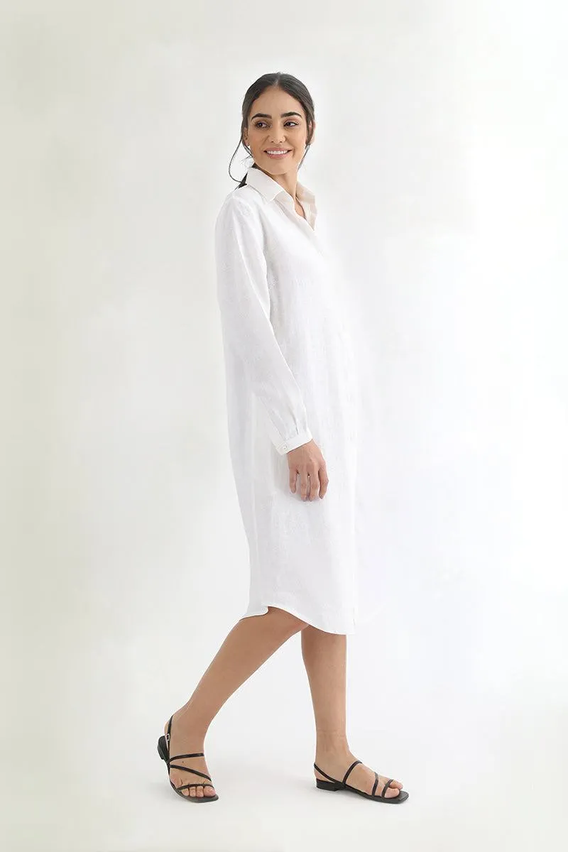 Essential Shirt Dress - Linen