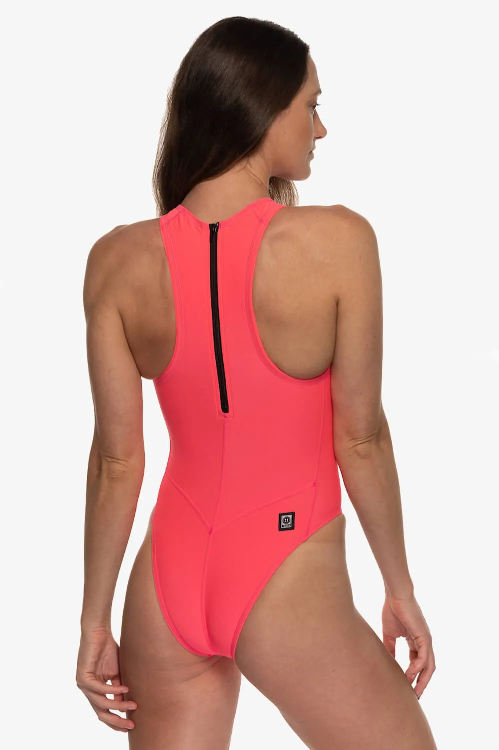 Fairlie Water Polo Suit - Hot Pink