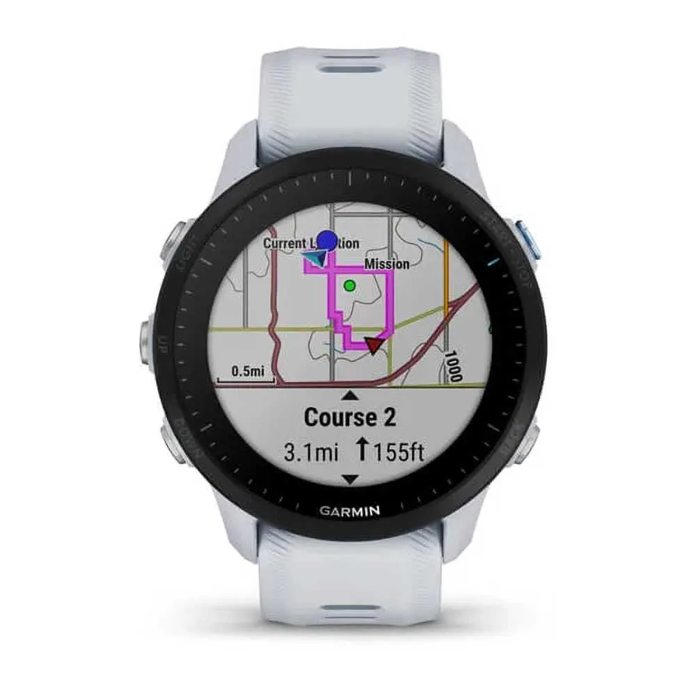 Forerunner 955 GPS Running Smartwatch - Non Solar—White