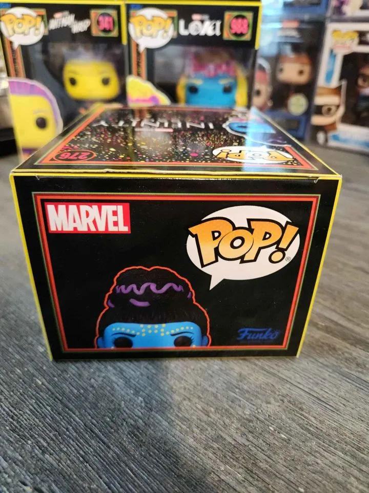 Funko PoP Marvel Black Panther Shuri Blacklight