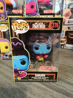 Funko PoP Marvel Black Panther Shuri Blacklight