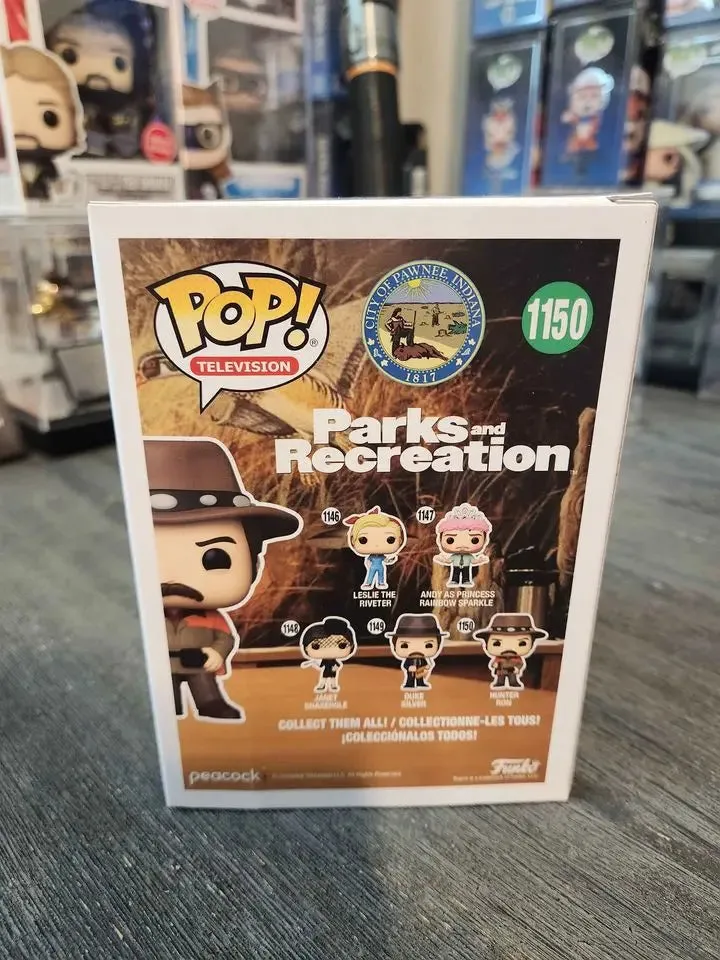 Funko PoP Parks and Recreation Hunter Ron Swanson