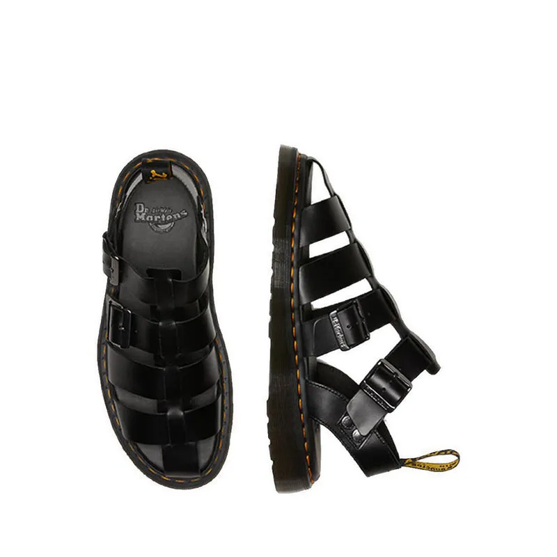 Garin Brando Unisex Sandals- Black