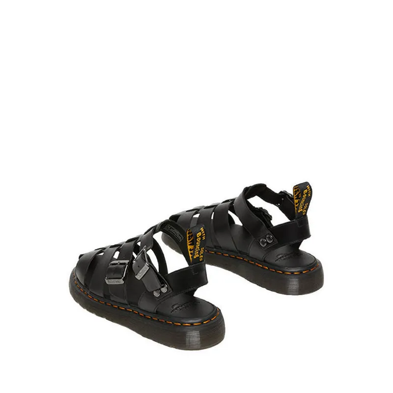 Garin Brando Unisex Sandals- Black