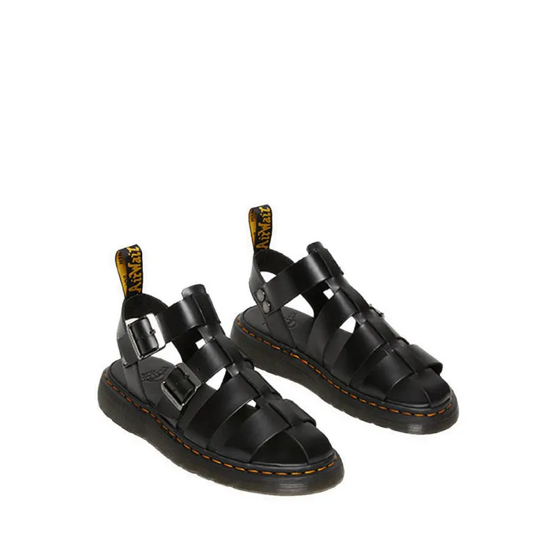 Garin Brando Unisex Sandals- Black