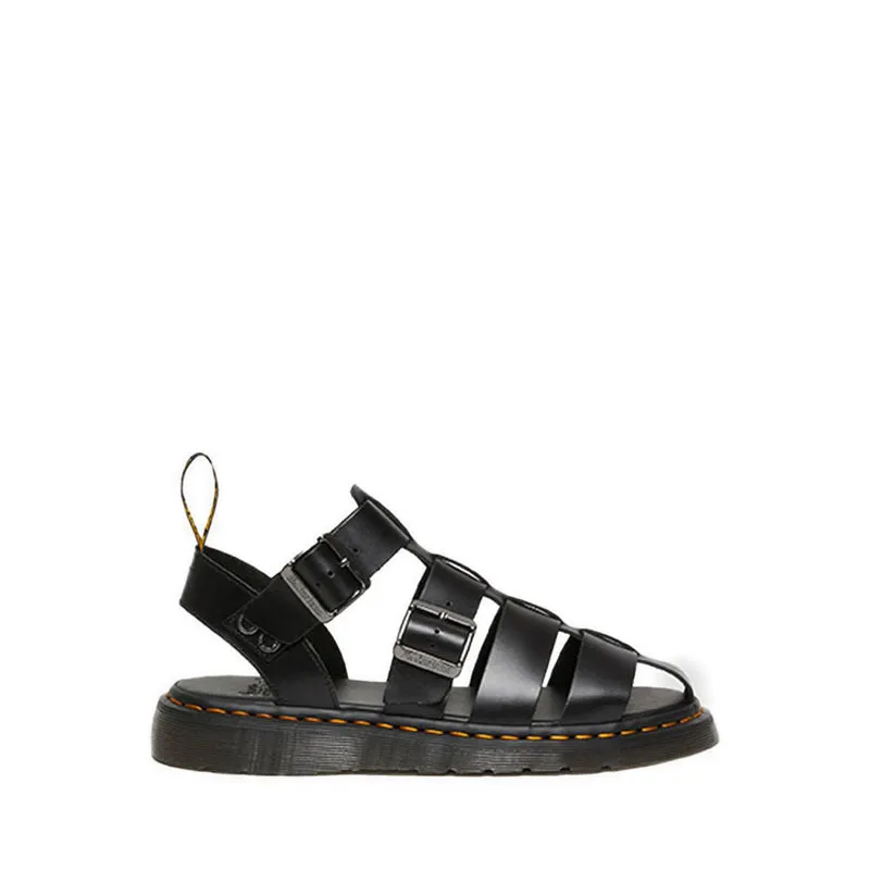 Garin Brando Unisex Sandals- Black