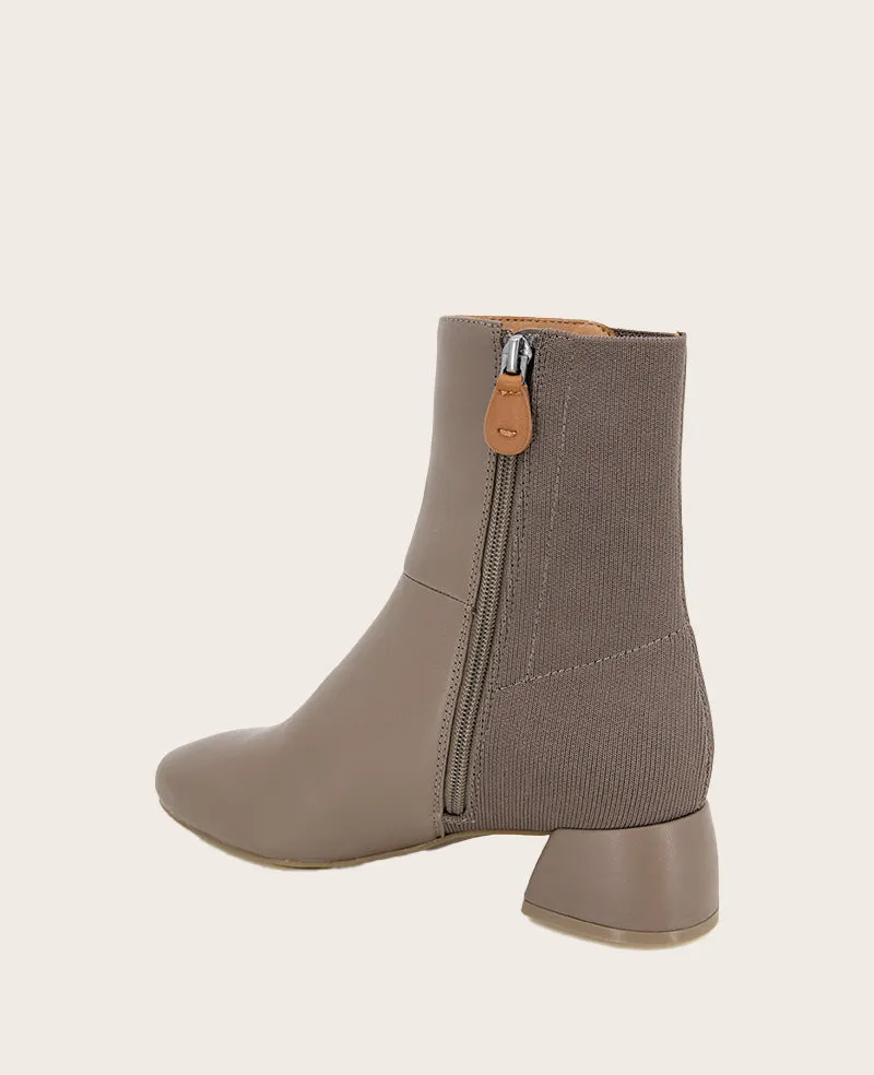 GENTLE SOULS - Emily Leather Elastic Side Zip Boot