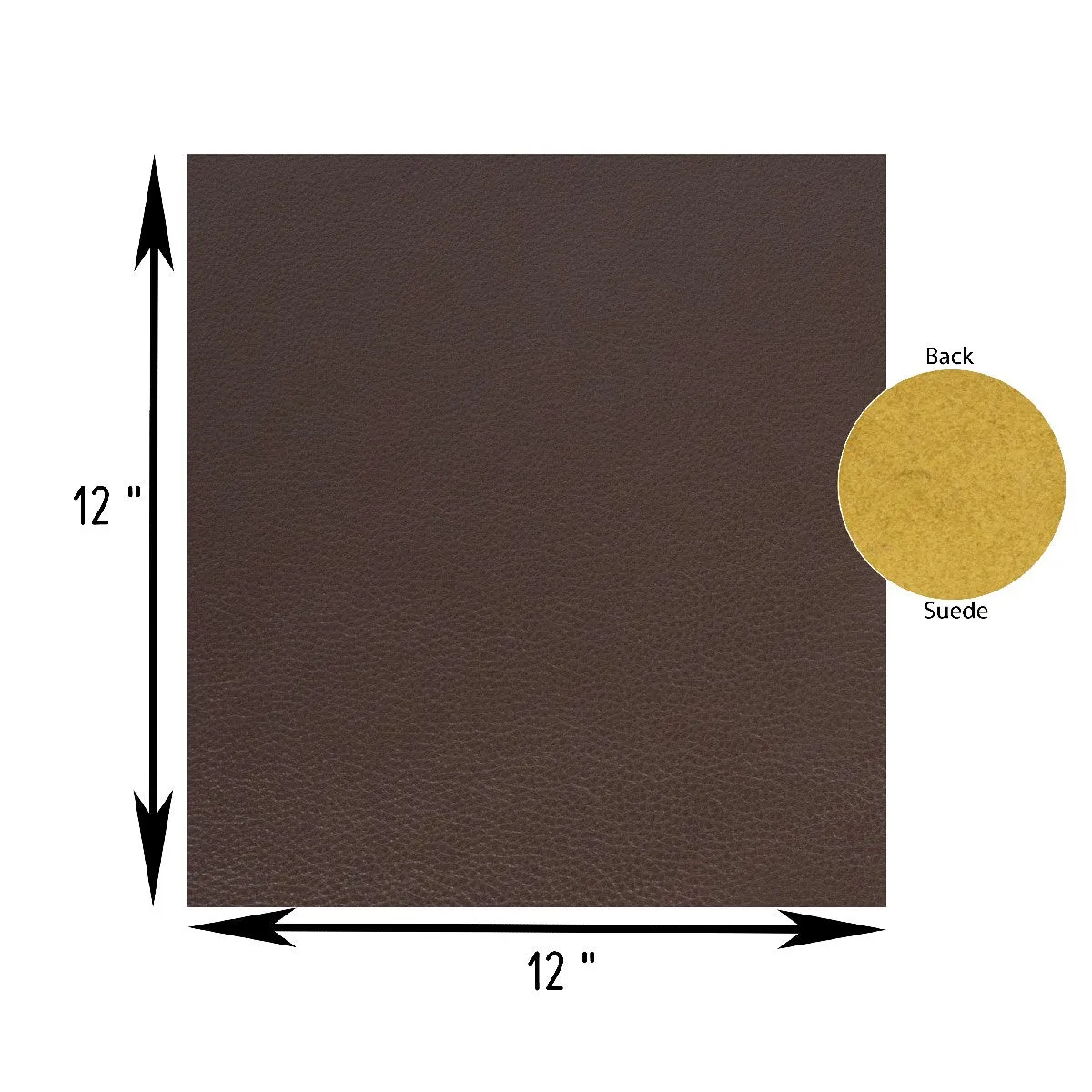 Genuine Leather Tooling and Crafting Sheets | Heavy Duty Full Grain Cowhide (2mm) | Flotter Brown